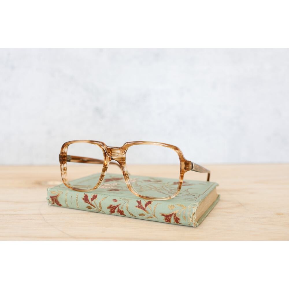 Vintage eyeglass frames 1970s Hong Kong Size Aviator NOS Grandpa Eyewear